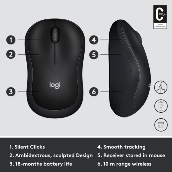 Logitech M 220  Silent Mouse - Image 4