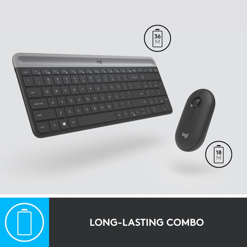 Logitech MK470 Slim Wireless combo