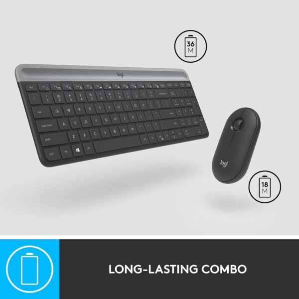 Logitech MK470 Slim Wireless combo