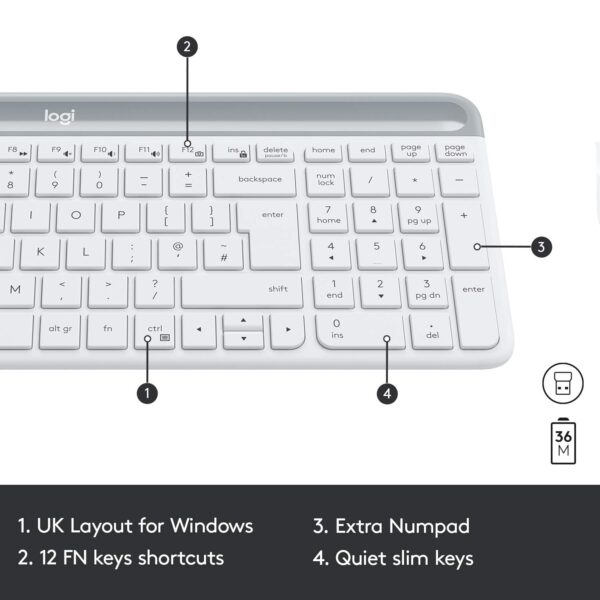 Authentic Logitech MK470 Combo - Image 4