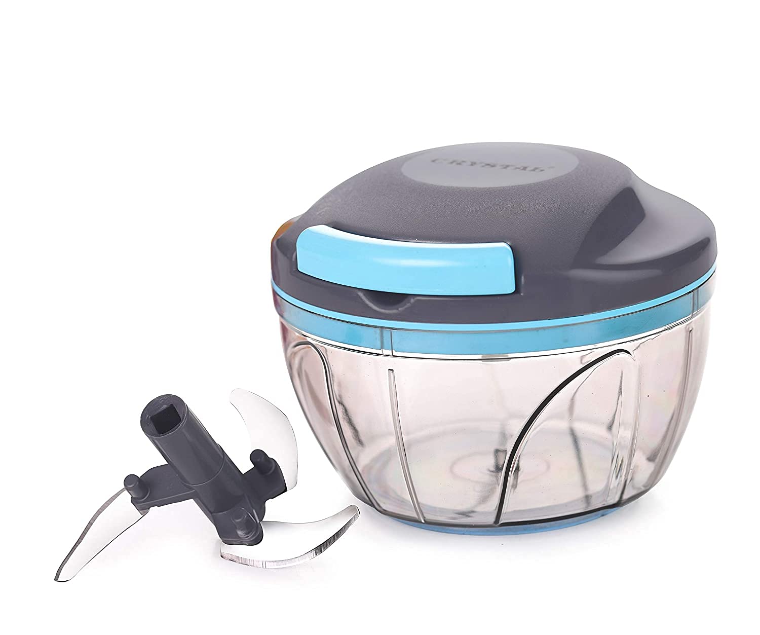 Crystal Xpress Pull & Chop - Mini, Vegetable & Fruits Cutter, Durable Kitchen Tool, For Everyday Use - Image 2